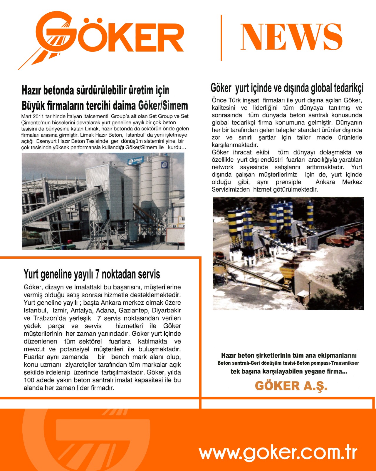 Hazır Betonda Sürdürülebilir Üretim
